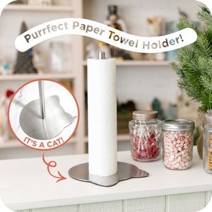 Cat Paper/Kitchen Towel Holder